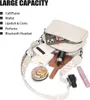 ASKSA Femme Portable Sac à bandoulière en cuir véritable Voir les images du produit 8
