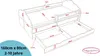 Happy Babies Lit Enfant - Avec Matelas & Tiroir et Voir les images du produit 5