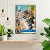 Spaß mit Katzen (Wandkalender 2027 DIN A3 hoch), CALVENDO Produktbild-Vorschau 3
