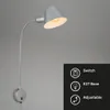 Bettleuchte Bettlampe schwenkbar Leselampe 1xE27 10W chrom Produktbild-Vorschau 2
