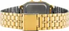 Close-up of a gold-colored watch band and clasp. Produktbild-Vorschau