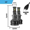2 Stück H7 LED-Scheinwerferlampe, hohe Helligkeit, 10.000 Produktbild-Vorschau 4