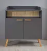 trendteam Babyzimmer 3-teilige Kombination Mats Grau Produktbild-Vorschau 25