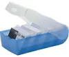 CROCO Lern-, Telefon-und Karteibox  A7 (blau/trans./klar.) Produktbild-Vorschau 1