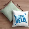 Trendation - Alltags-Held Lustige Deko-Kissen mit Füllung Produktbild-Vorschau 4