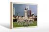 Holzschild Reise 30x20cm Kuala Lumpur Sultan Abdul Building Produktbild-Vorschau 1