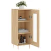 vidaXL Príborník Sonoma Dub 34,5x34x90 cm odvodený výrobok Náhľad obrázku produktu 4