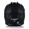 LS2 MX702 Pioneer II casque de motocross solide, noir mat, Voir les images du produit 10