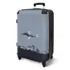 NoBoringSuitcases.com® Großer Koffer - Jahrgang - Wal - Produktbild-Vorschau 2