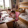 Fotel krzesło obrotowe do biurka dla dziecka dziewczynki na Podgląd zdjęcia produktu 4