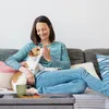 Relaxdays Sitzbank mit Stauraum, Polster, Samtbezug, Produktbild-Vorschau 16