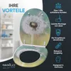 SANILO® WC-Sitz mit Absenkautomatik und Schnellverschluss Produktbild-Vorschau 3