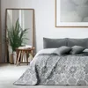 Tagesdecke Bettüberwurf mit Steppung Blumenmuster 200 x 220 Produktbild-Vorschau 2