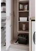 Badezimmer Hochschrank mit 60 cm Breite in Beige, 2 Türen, Produktbild-Vorschau 2