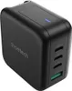 Síťová nabíječka Choetech Pd6055 70W Gan S adaptéry Us, Eu, Náhled obrázku produktu 4