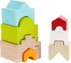 HABA Motorikspielzeug Stapelturm Haus auf Haus aus Holz Produktbild-Vorschau 5