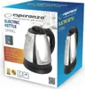 The image shows the packaging of an electric kettle, with a picture of the kettle itself on the front. Anteprima dell’immagine prodotto