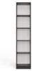 Libreria stretta RAUNO - 40 cm, antracite Anteprima dell’immagine prodotto 2