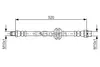 BOSCH 1 987 481 680 Bremsschlauch für MINI Countryman (R60) Produktbild-Vorschau 10