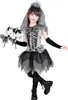 Costume da sposa scheletro per bambini - Gr. 116-158 cm - Anteprima dell’immagine prodotto 2