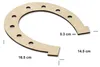Creative Deco 10 x Houten Paardenschoen, 16.5 x 14.5 x 0.3 Productafbeelding-voorbeeld 3