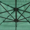 vidaXL Sonnenschirm mit Stahlmast Grün 324x324x247 cm Produktbild-Vorschau 5