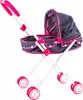 Faltbarer Puppenwagen Buggy 54cm - Rosa Puppenzubehör für Produktbild-Vorschau 1