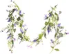 Romantische Lavendel Blumengirlande Deko Lila Rosa Weiß Produktbild-Vorschau 6