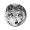 MuchoWow® Mauspad Mousepad Wolf mit verschneitem Kopf in Produktbild-Vorschau 1