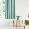 Gardine Kräuselband 140x245 cm Vorhang Mint Verdunkelnd Produktbild-Vorschau 12