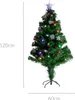 Arbre de Noël artificiel avec lumières et étoile, 120 cm Voir les images du produit 5