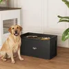 PawHut Hundenapf, erhöhte Futterstation mit 2 x 2L Produktbild-Vorschau 2