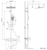 Duschsystem mit Thermostat Duscharmatur Regendusche Produktbild-Vorschau 7