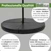 Pole Dance Matte extra dick 10cm Ø120cm schwarz Produktbild-Vorschau 2