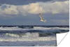 MuchoWow® Poster Ostsee - Möwe - Wasser 180x120 cm - Produktbild-Vorschau 1