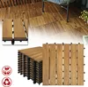 LZQ Wood Tiles Acacia Wood Patio Tile 30 x 30 cm, 11 kusů Náhled obrázku produktu 1