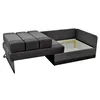 A sectional sofa with storage is shown against a white background. Náhled obrázku produktu