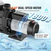 VEVOR opzetzwembadpomp, 220 V-240 V, dubbele snelheidspomp Productafbeelding-voorbeeld 3