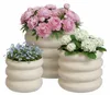 HOWHOMELY | Blumentopf - Übertopf - creme - 3er Set - Produktbild-Vorschau 2