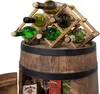 Rustikale Hausbar, Holzfass mit Tür mit LED-Beleuchtung Produktbild-Vorschau 15