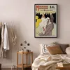 Italienischer Leinwand Leinwandbild - Moulin Rouge - La Produktbild-Vorschau 5