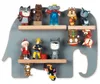 BOARTI Kinderregal Tier Elefant | hängend für Tonie Figuren Produktbild-Vorschau 2