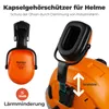 MUSTBAU 2 PAAR Forsthelm EN397 Bauhelm Schutzhelm mit Produktbild-Vorschau 4