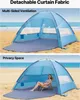 VEVOR Parasol plażowy dla 8 osób, ochrona UPF 50+, Podgląd zdjęcia produktu 3