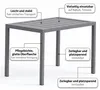 Mucola Gartentisch Aluminium Beistell Balkontisch Produktbild-Vorschau 5