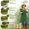 Floranica Bordure de pelouse 30 x 100 cm Brun foncé Bordure Voir les images du produit 2