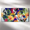 Wandbild Leinwand Bilder Wanduhr Geräuschlos 60x30 Produktbild-Vorschau 2