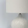 Lampe de table Relaxdays, motif à chevrons, pied en Voir les images du produit 10