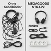 100er Set Klett Kabelbinder wiederverwendbar Kabel Maus Produktbild-Vorschau 5