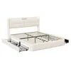 CDGlobal Polsterbett 160x200cm Doppelbett mit Produktbild-Vorschau 6